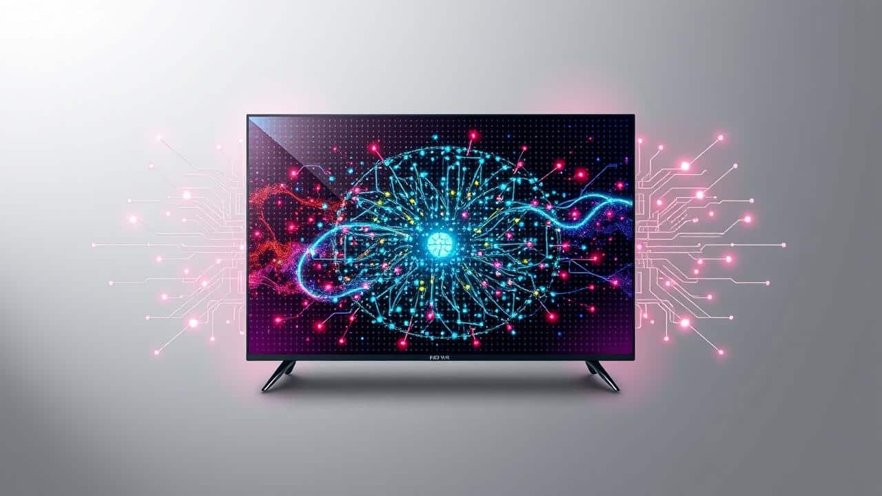 Tecnologias de TV 4K: OLED, Mini-LED, QD-OLED, IA.