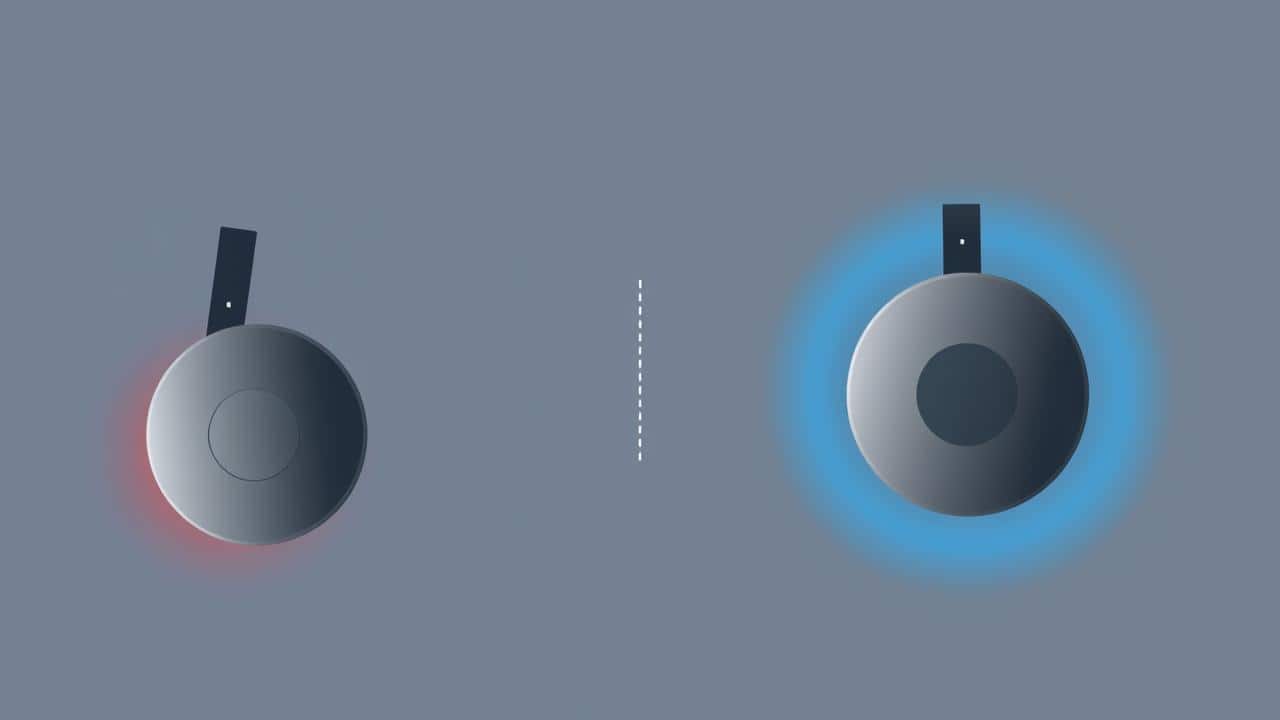 Chromecast antigo com bug de certificado sendo corrigido por atualização de firmware.