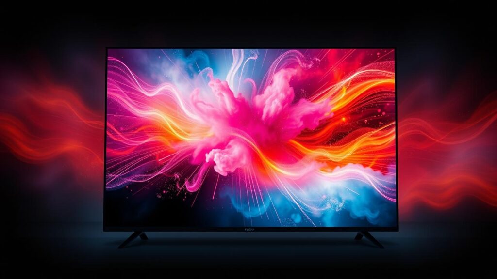 Experiência de cinema em casa com 4K HDR, upscaling por IA e áudio imersivo.