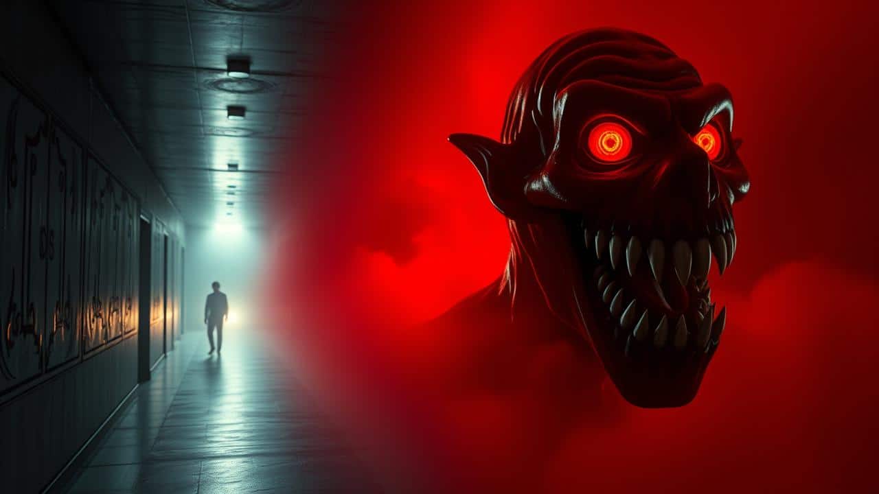 Espectro visual do terror na Netflix, do sutil ao explícito.