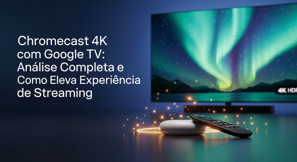 Chromecast 4K com Google TV: Análise Completa e Como Eleva Sua Experiência de Streaming
