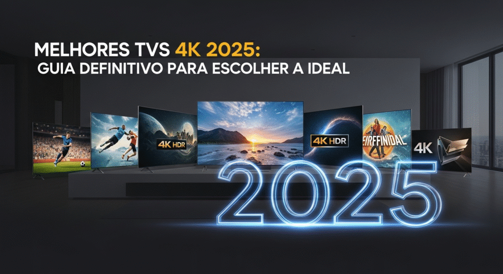 Melhores TVs 4K 2025: Guia Definitivo para Escolher a Ideal