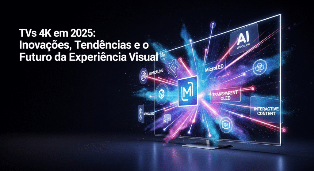 TVs 4K em 2025: Inovações, Tendências e o Futuro da Experiência Visual
