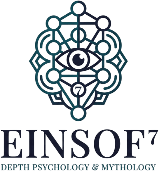 Logo einsof7 with an Eye at the center of the image