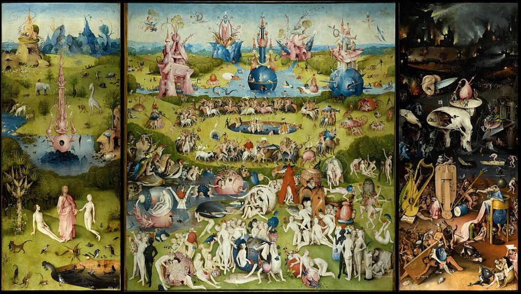 Hieronymus Bosch, Garden of Earthly Delights — symbols of the collective unconscious