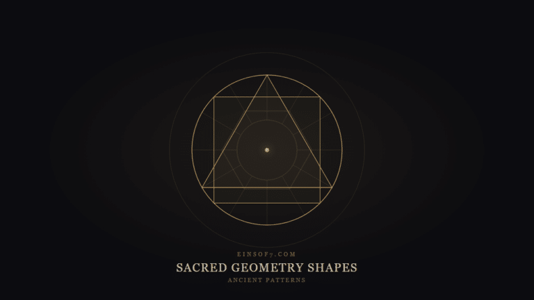 Sacred Geometry Shapes: Ancient Patterns That Awaken