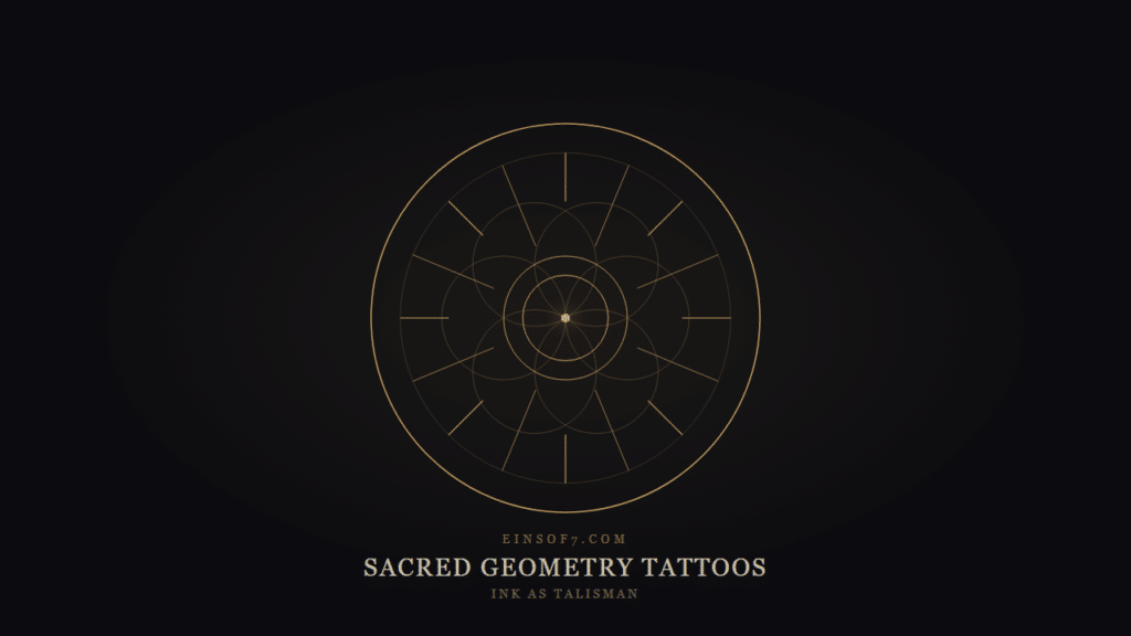 Sacred Geometry Tattoos: The Hidden Spiritual Truth