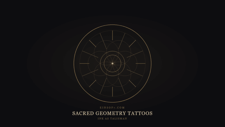 Sacred Geometry Tattoos: The Hidden Spiritual Truth