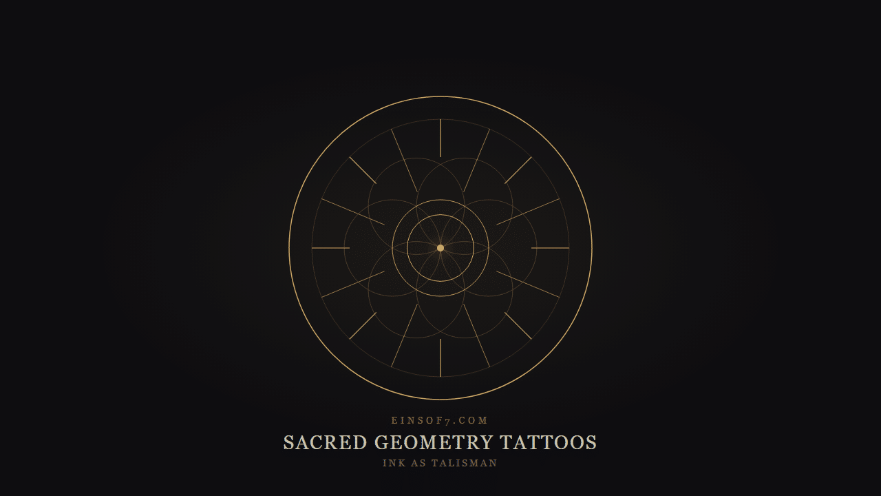 Sacred Geometry Tattoos: The Hidden Spiritual Truth