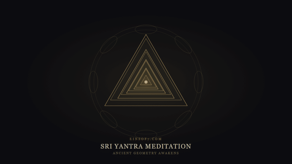 Sri Yantra Meditation: Ancient Geometry That Awakens