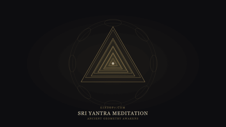 Sri Yantra Meditation: Ancient Geometry That Awakens